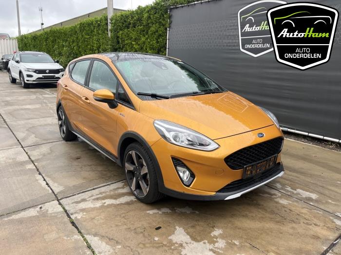 Ford Fiesta 7 1.0 EcoBoost 12V 100 Sloopvoertuig (2018, Geel)