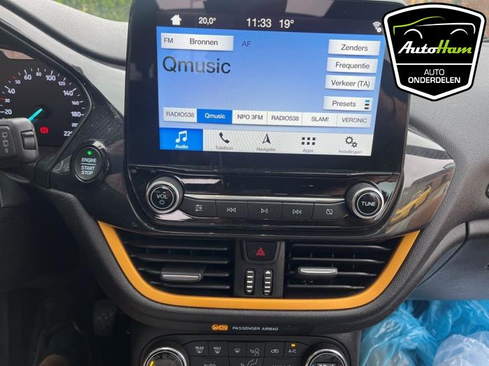 Ford Fiesta 7 1.0 EcoBoost 12V 100 Sloopvoertuig (2018, Geel)