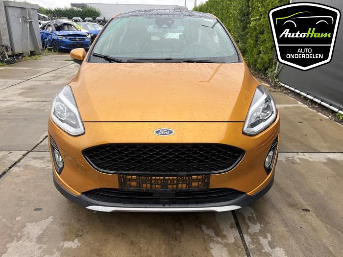 Ford Fiesta 7 1.0 EcoBoost 12V 100 Sloopvoertuig (2018, Geel)
