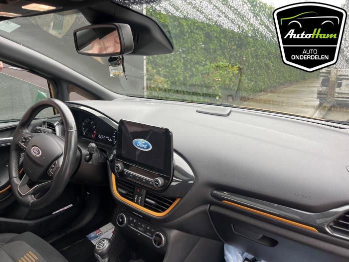 Ford Fiesta 7 1.0 EcoBoost 12V 100 Sloopvoertuig (2018, Geel)