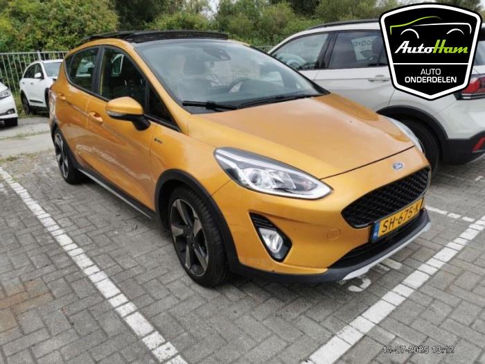 Ford Fiesta 7 1.0 EcoBoost 12V 100 Sloopvoertuig (2018, Geel)
