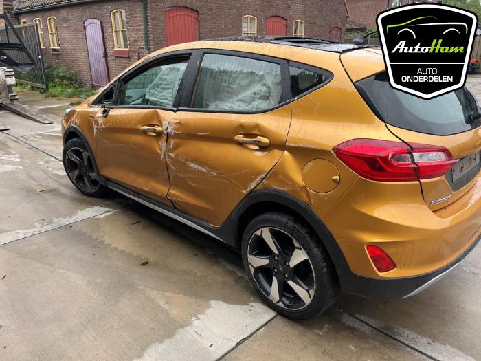 Ford Fiesta 7 1.0 EcoBoost 12V 100 Sloopvoertuig (2018, Geel)
