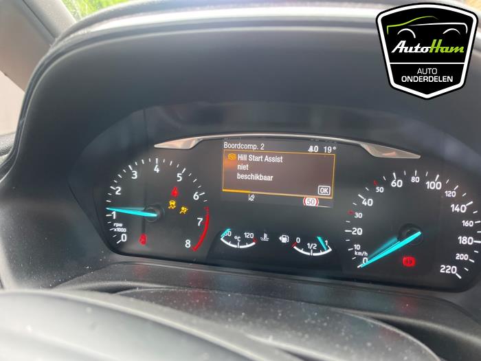 Ford Fiesta 7 1.0 EcoBoost 12V 100 Sloopvoertuig (2018, Geel)