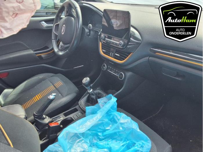 Ford Fiesta 7 1.0 EcoBoost 12V 100 Sloopvoertuig (2018, Geel)