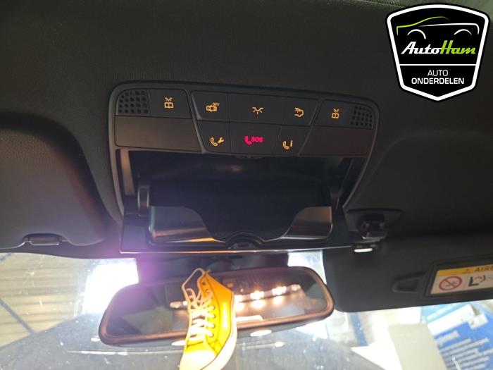 Mercedes C C-220d 2.2 16V BlueTEC Skrotfordon (2016, ZWART)