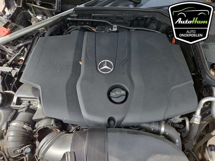 Mercedes C C-220d 2.2 16V BlueTEC Skrotfordon (2016, ZWART)