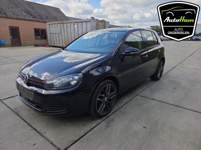 Volkswagen Golf VI 1.4 TSI 122 16V Skrotfordon (2010, ZWART)