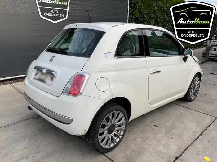 Fiat 500 1.2 Sloopvoertuig (2011, Wit)