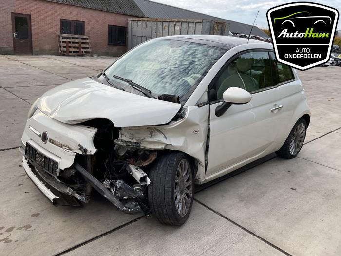 Fiat 500 1.2 Sloopvoertuig (2011, Wit)