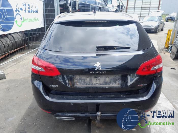 Peugeot 308 SW 1.2 12V e-THP PureTech 130 Sloopvoertuig (2019, Zwart)