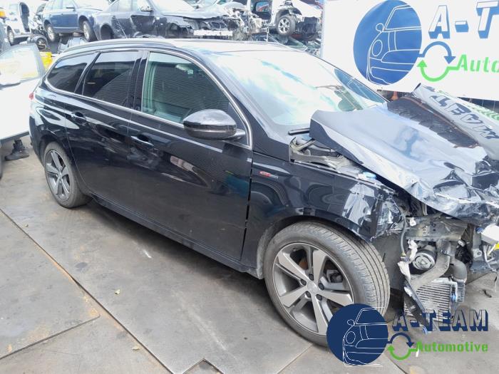 Peugeot 308 SW 1.2 12V e-THP PureTech 130 Sloopvoertuig (2019, Zwart)