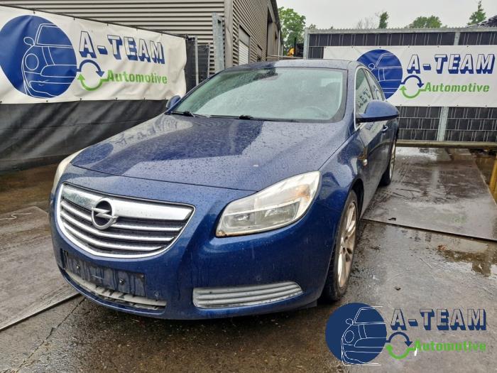 Opel Insignia 1.6 Turbo 16V Ecotec Samochód złomowany (2011, Niebieski)
