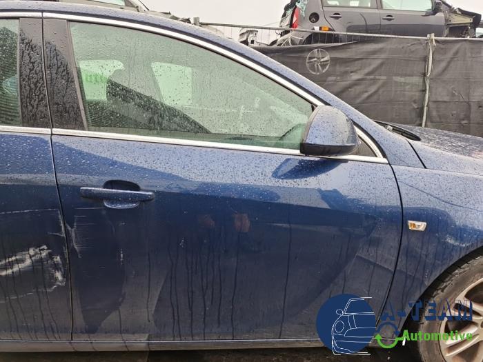 Opel Insignia 1.6 Turbo 16V Ecotec Samochód złomowany (2011, Niebieski)