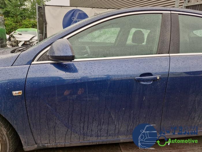 Opel Insignia 1.6 Turbo 16V Ecotec Samochód złomowany (2011, Niebieski)