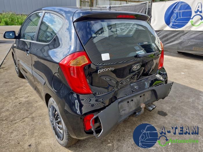 Kia Picanto 1.0 12V Skrotfordon (2012, ZWART)