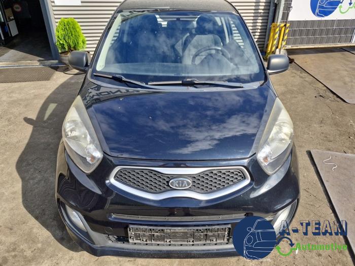 Kia Picanto 1.0 12V Skrotfordon (2012, ZWART)