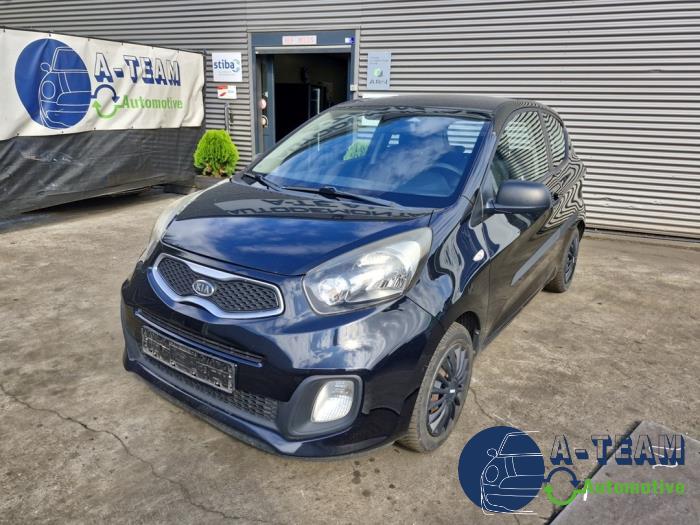 Kia Picanto 1.0 12V Skrotfordon (2012, ZWART)