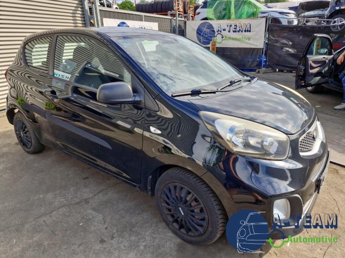 Kia Picanto 1.0 12V Skrotfordon (2012, ZWART)