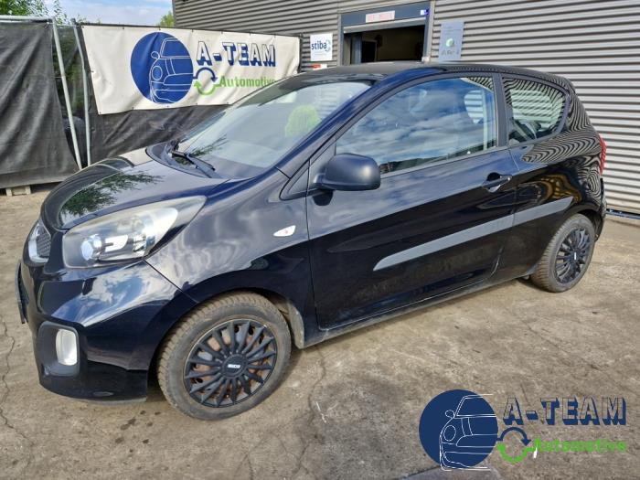 Kia Picanto 1.0 12V Skrotfordon (2012, ZWART)