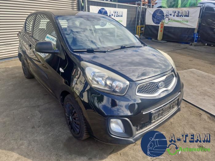 Kia Picanto 1.0 12V Skrotfordon (2012, ZWART)
