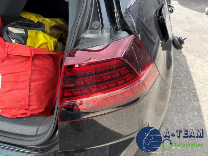 Volkswagen Golf VII 1.5 TSI Evo BMT 16V Sloopvoertuig (2018, Zwart)