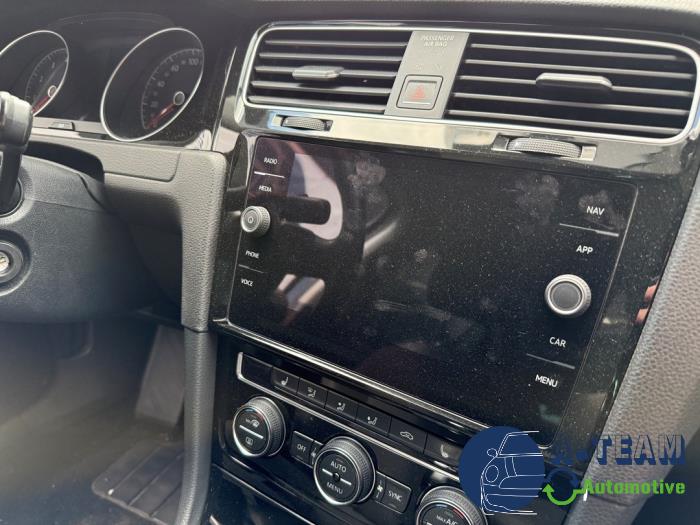 Volkswagen Golf VII 1.5 TSI Evo BMT 16V Sloopvoertuig (2018, Zwart)