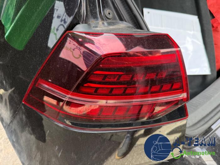 Volkswagen Golf VII 1.5 TSI Evo BMT 16V Sloopvoertuig (2018, Zwart)