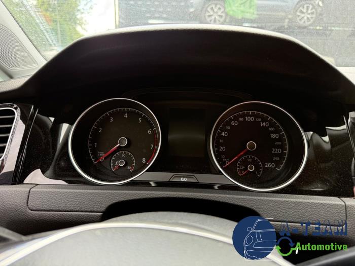 Volkswagen Golf VII 1.5 TSI Evo BMT 16V Sloopvoertuig (2018, Zwart)