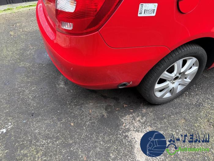 Skoda Fabia II Combi 1.4i 16V Samochód złomowany (2010, Czerwony)