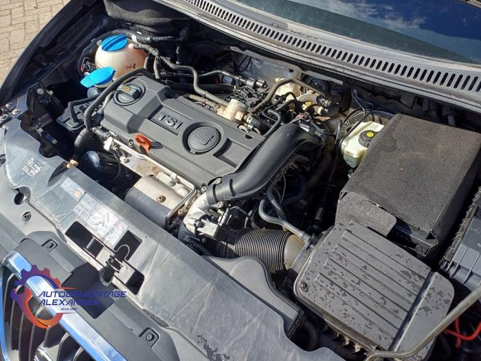 Seat Altea XL 1.4 TSI 16V Skrotfordon (2009, ZWART)