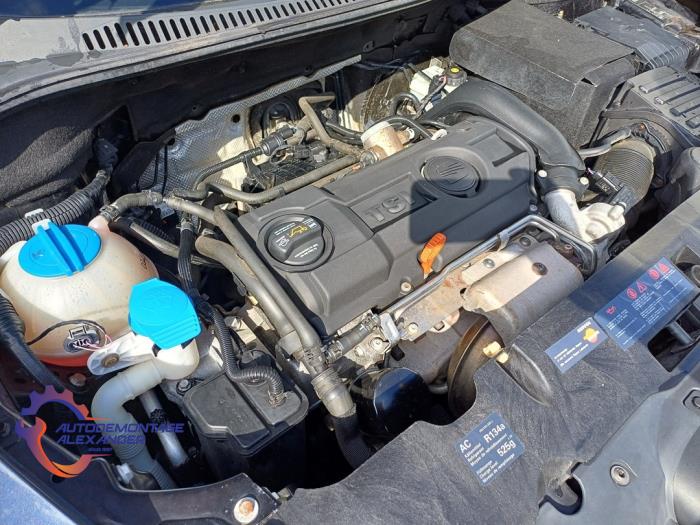 Seat Altea XL 1.4 TSI 16V Skrotfordon (2009, ZWART)