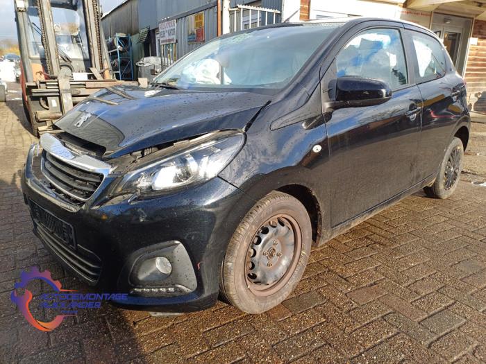 Peugeot 108 1.0 12V VVT-i Sloopvoertuig (2018, Zwart)