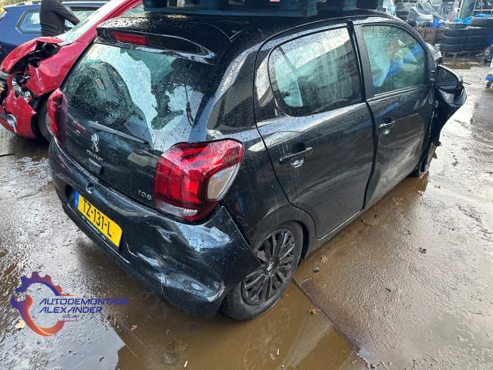 Peugeot 108 1.0 12V VVT-i Sloopvoertuig (2018, Zwart)