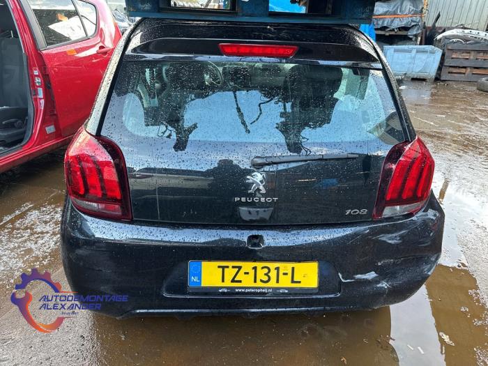 Peugeot 108 1.0 12V VVT-i Sloopvoertuig (2018, Zwart)