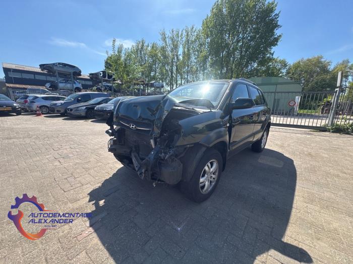 Hyundai Tucson 2.0 16V CVVT 4x2 Sloopvoertuig (2008, Groen)