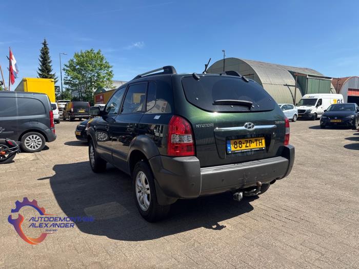 Hyundai Tucson 2.0 16V CVVT 4x2 Sloopvoertuig (2008, Groen)