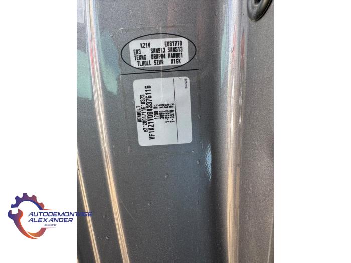 Renault Megane III Grandtour 1.4 16V TCe 130 Sloopvoertuig (2010, Grijs)