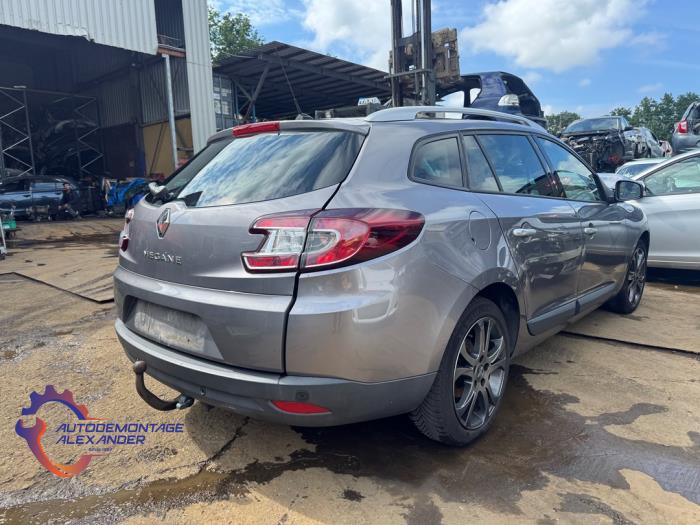 Renault Megane III Grandtour 1.4 16V TCe 130 Sloopvoertuig (2010, Grijs)