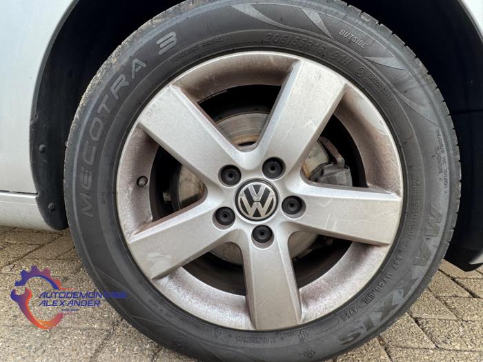 Volkswagen Golf VI 1.2 TSI BlueMotion Sloopvoertuig (2010, Zilvergrijs)