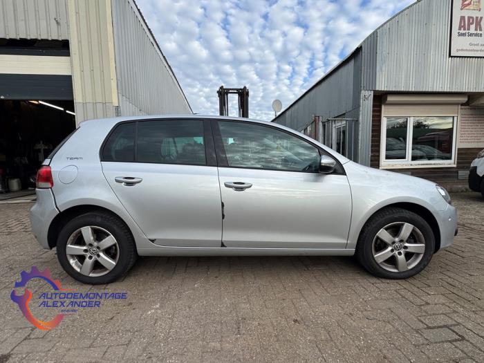 Volkswagen Golf VI 1.2 TSI BlueMotion Sloopvoertuig (2010, Zilvergrijs)