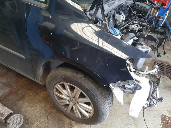 Volkswagen Golf Plus Sloopvoertuig (2013, Zwart)