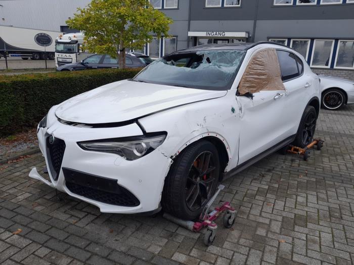 Alfa Romeo Stelvio 2.2d 16V 160 Sloopvoertuig (2021, Wit)