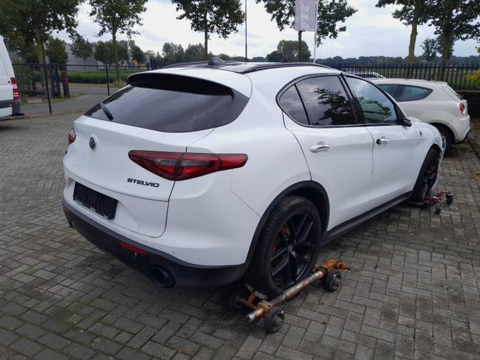 Alfa Romeo Stelvio 2.2d 16V 160 Sloopvoertuig (2021, Wit)