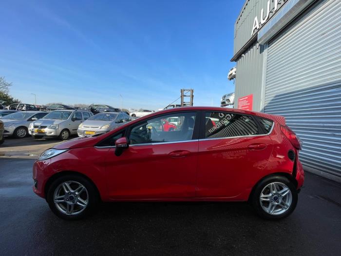 Ford Fiesta 6 1.0 EcoBoost 12V 100 Sloopvoertuig (2013, Rood)