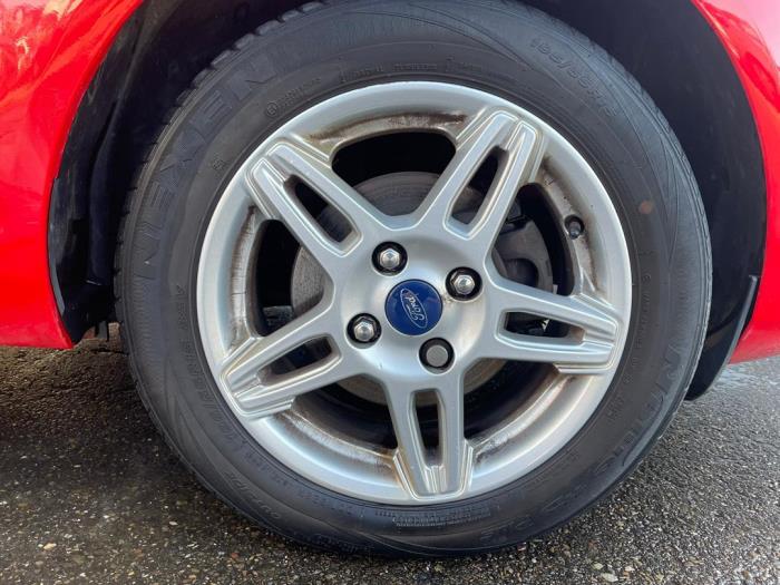 Ford Fiesta 6 1.0 EcoBoost 12V 100 Sloopvoertuig (2013, Rood)