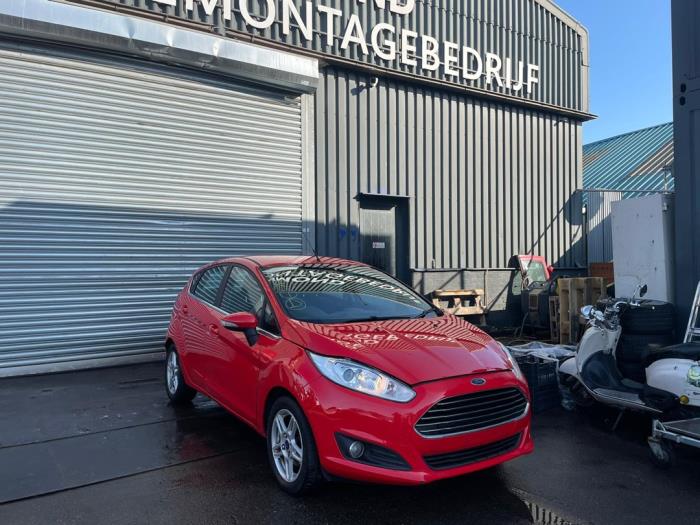 Ford Fiesta 6 1.0 EcoBoost 12V 100 Sloopvoertuig (2013, Rood)