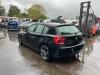 BMW 1 serie 116d 2.0 16V Samochód złomowany (2011, Czarny)