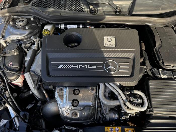 Mercedes GLA AMG 2.0 45 AMG Turbo 16V Skrotfordon (2019, METALLIC MUISGRIJS GRIJS)