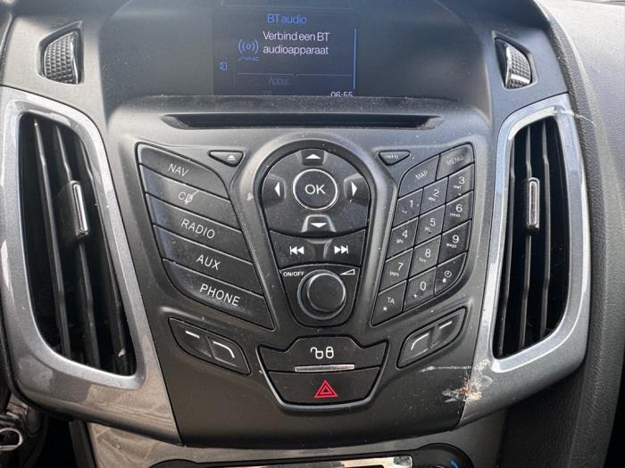 Ford Focus 3 Wagon 1.6 TDCi ECOnetic Sloopvoertuig (2013, Metallic, Zilvergrijs)