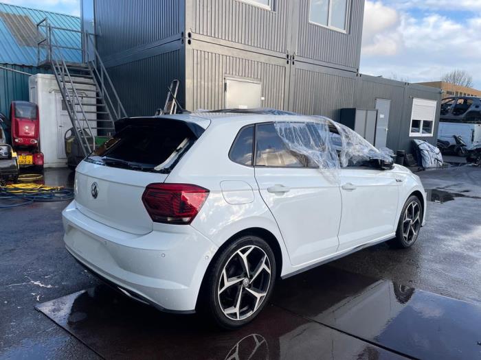 Volkswagen Polo VI 1.0 TSI 12V Salvage vehicle (2020, White)